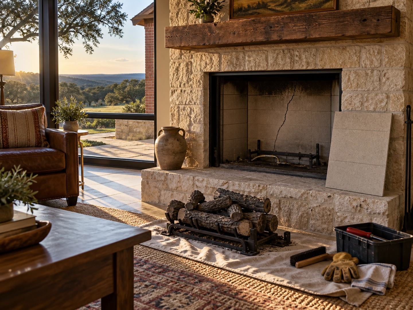 Fireplace Repair in Texas